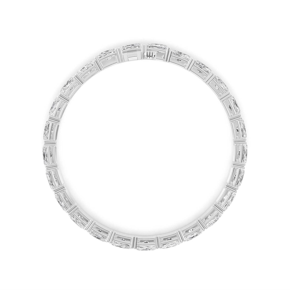 White Gold / Lab Grown Diamond Bracelet