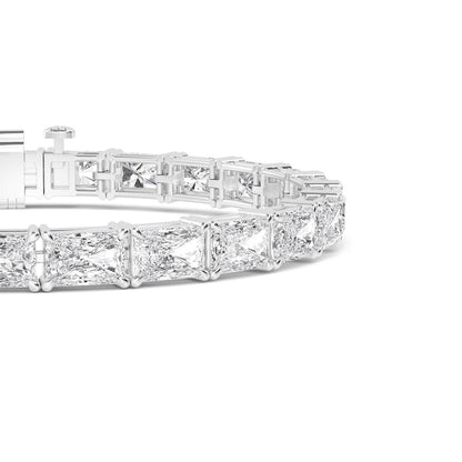White Gold / Lab Grown Diamond Bracelet