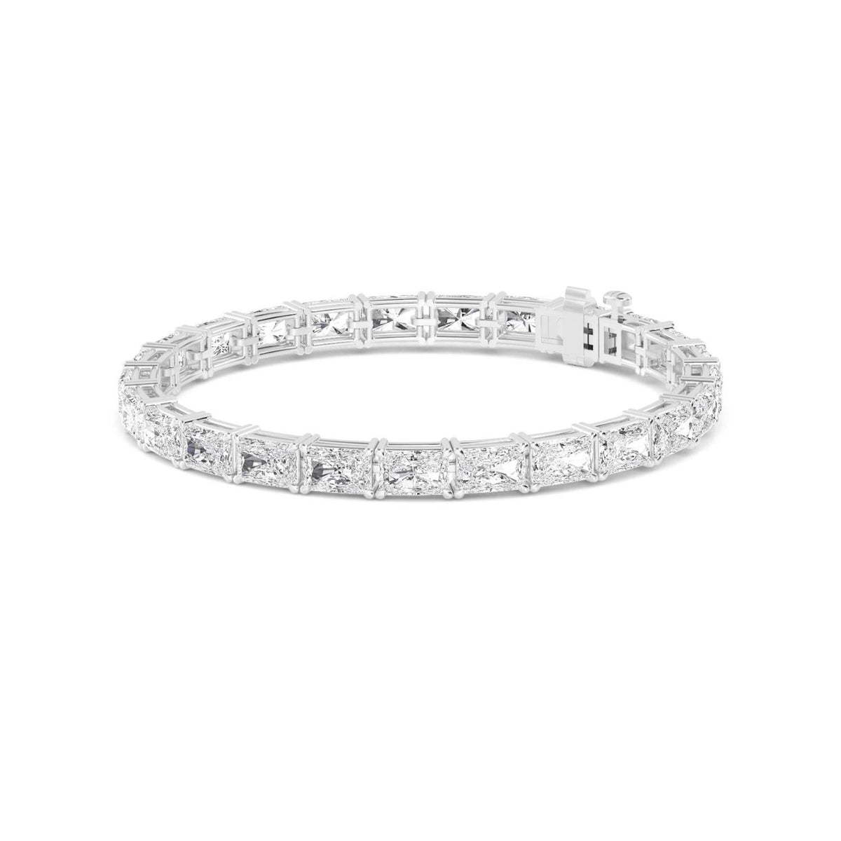 White Gold / Lab Grown Diamond Bracelet