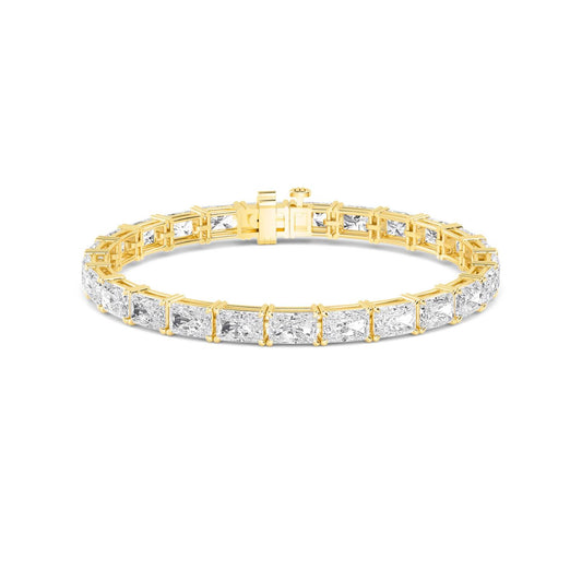 Yellow Gold / Lab Grown Diamond Bracelet