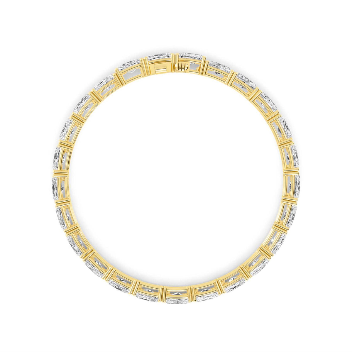Yellow Gold / Lab Grown Diamond Bracelet