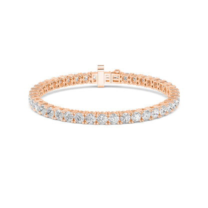 Rose Gold / Lab Grown Diamond Tennis Bracelet