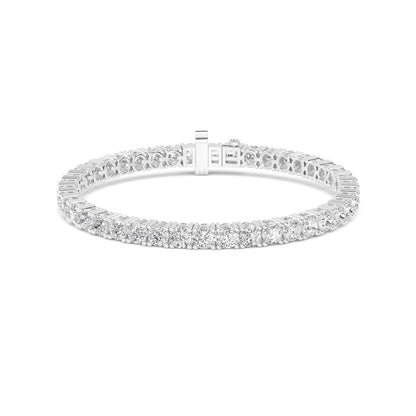 White Gold / Lab Grown Diamond Tennis Bracelet