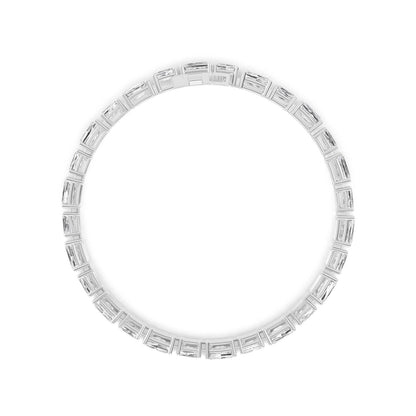 White Gold / 11.13ct Lab Grown Diamond Bracelet
