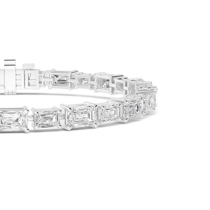 White Gold / 11.13ct Lab Grown Diamond Bracelet