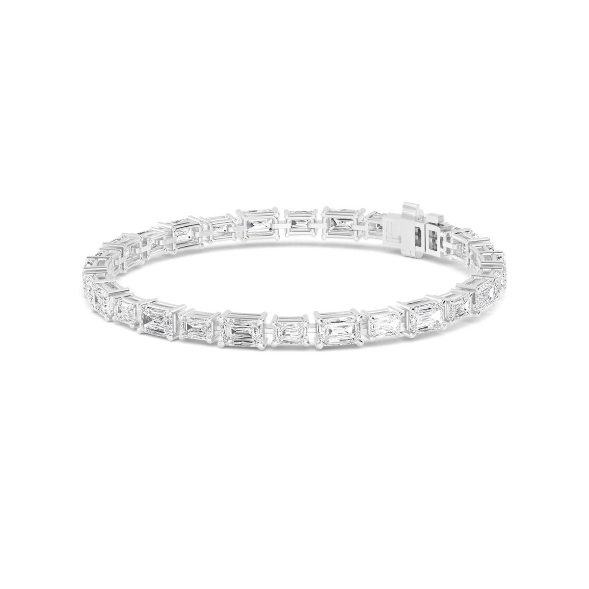 White Gold / 11.13ct Lab Grown Diamond Bracelet
