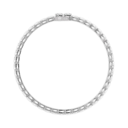 White Gold / 12.77ct Lab Grown Diamond Tennis Bracelet