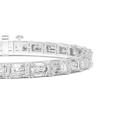 White Gold / 19.56ct Lab Grown Diamond Bracelet