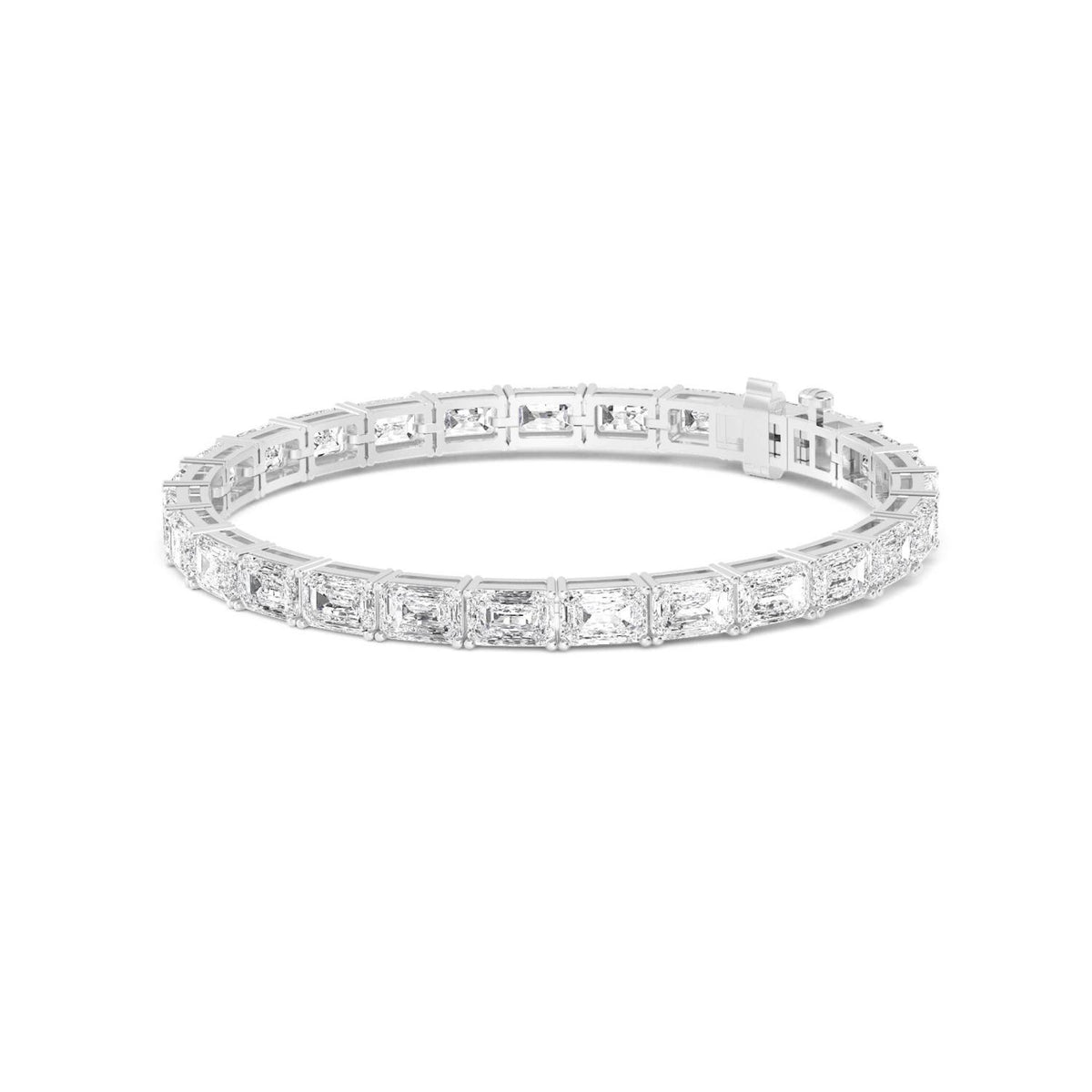 White Gold / 19.56ct Lab Grown Diamond Bracelet