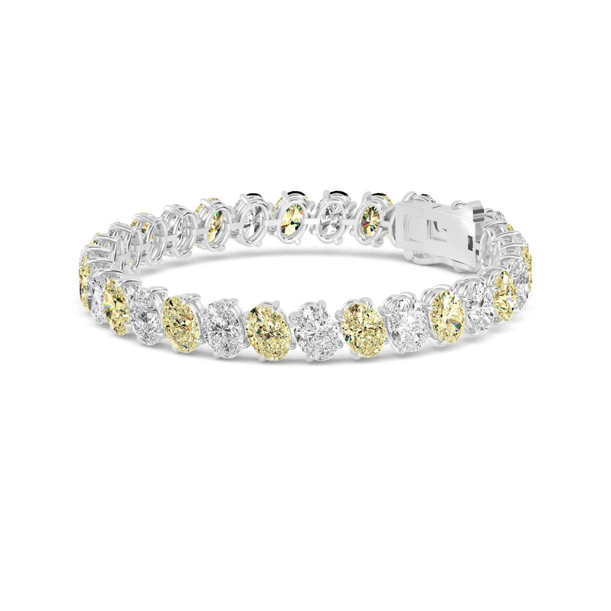 White Gold / 26.06ct Lab Grown Diamond Bracelet