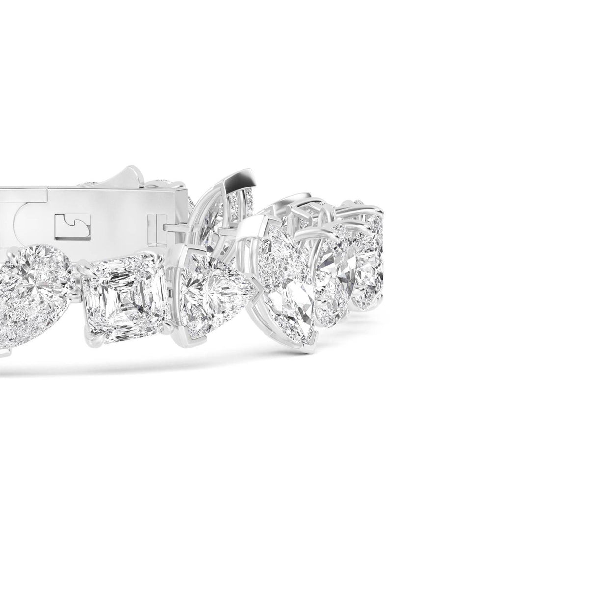 White Gold / 30.20ct Lab Grown Diamond Bracelet