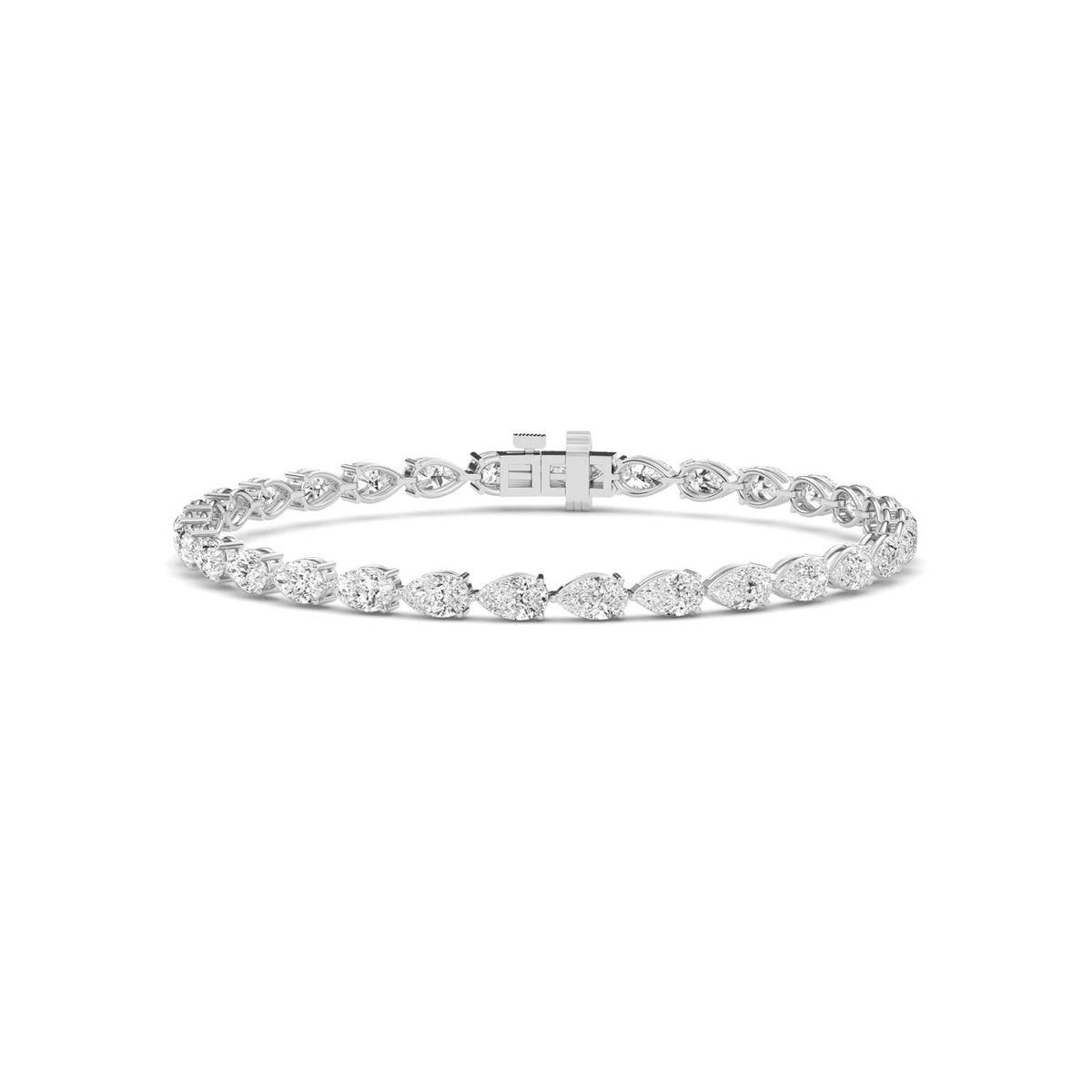 White Gold / 5.61ct Lab Grown Diamond Tennis Bracelet