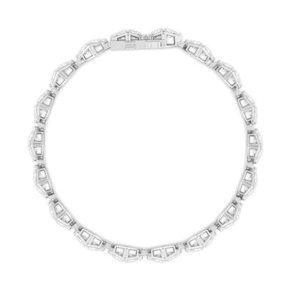 White Gold / 10.18ct Lab Grown Diamond Bracelet