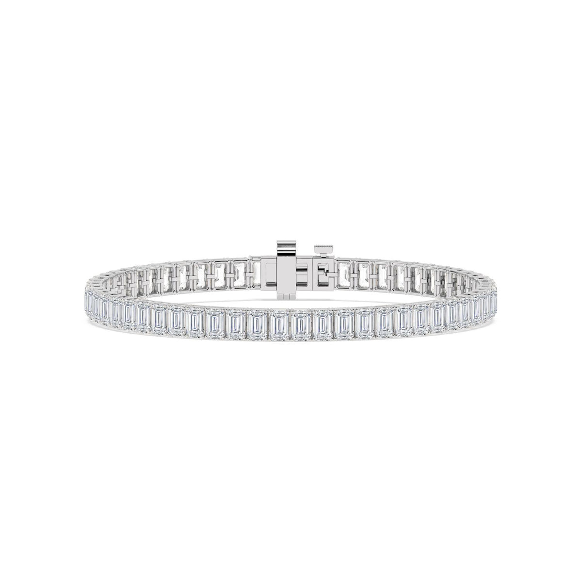 White Gold / 12.72ct Lab Grown Diamond Tennis Bracelet