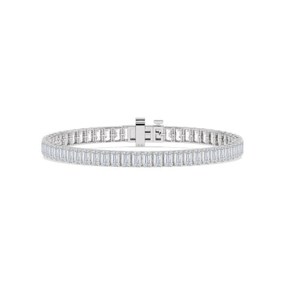 White Gold / 10.82ct Lab Grown Diamond Tennis Bracelet