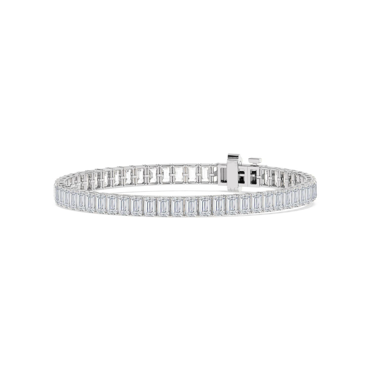 White Gold / 12.72ct Lab Grown Diamond Tennis Bracelet