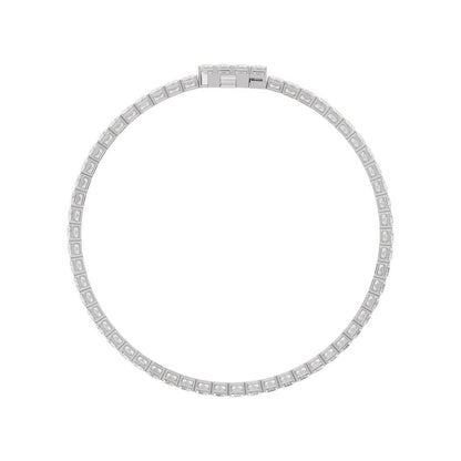 White Gold / 12.72ct Lab Grown Diamond Tennis Bracelet