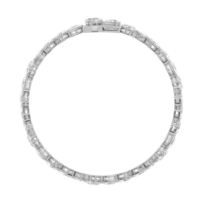 White Gold / 14.23ct Lab Grown Diamond Tennis Bracelet