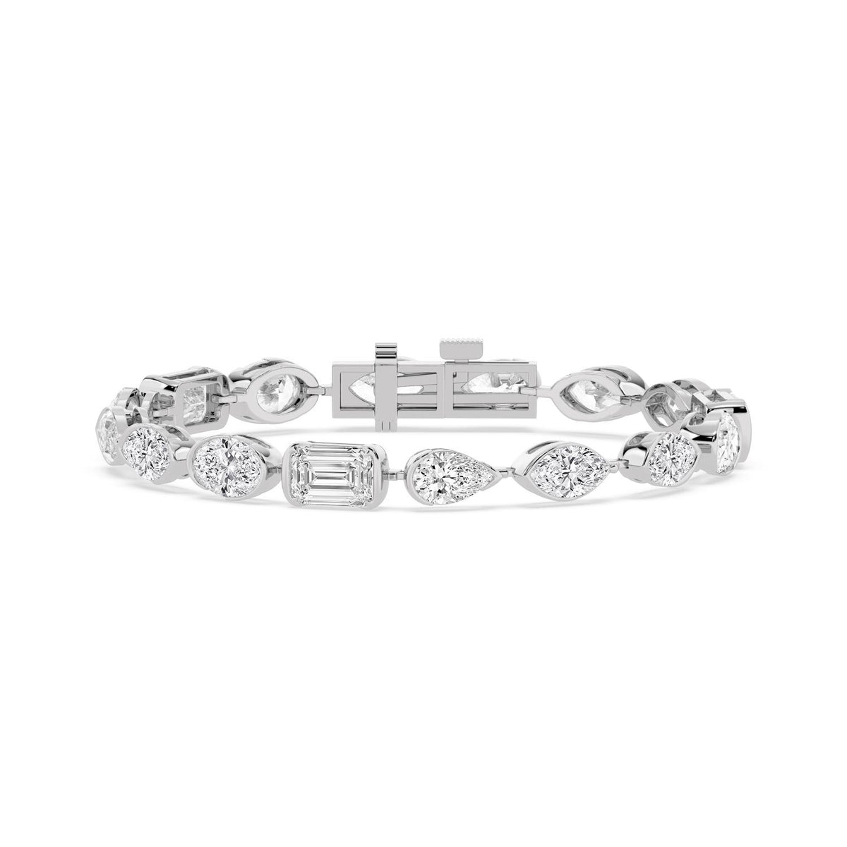 White Gold / 16.50ct Lab Grown Diamond Bracelet
