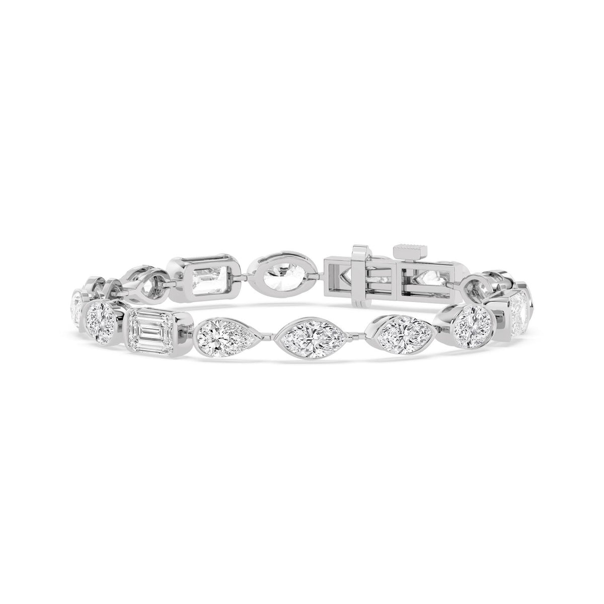 White Gold / 16.50ct Lab Grown Diamond Bracelet