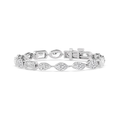 White Gold / 16.50ct Lab Grown Diamond Bracelet