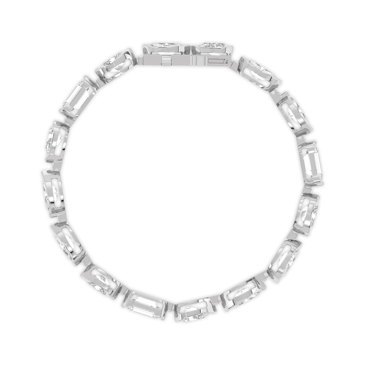 White Gold / 16.50ct Lab Grown Diamond Bracelet