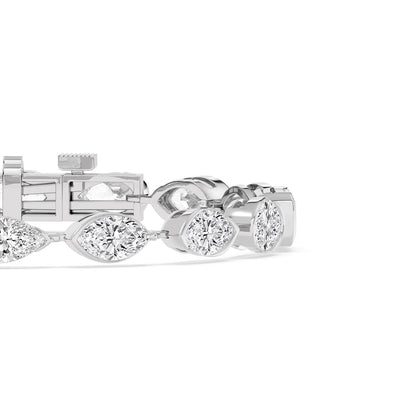 White Gold / 16.50ct Lab Grown Diamond Bracelet