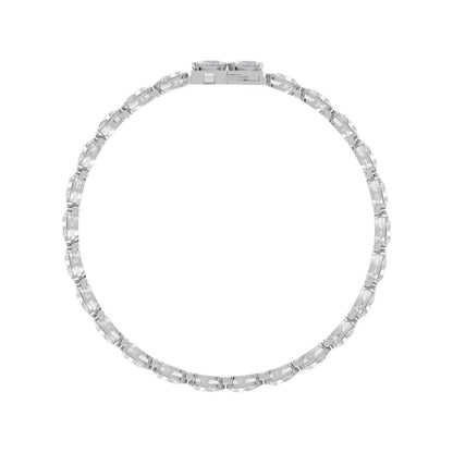 White Gold / 5.97ct Lab Grown Diamond Tennis Bracelet