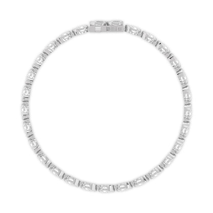 White Gold / 6.38ct Lab Grown Diamond Bracelet