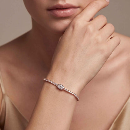 Rose Gold / 4.81ct Lab Grown Diamond Bracelet