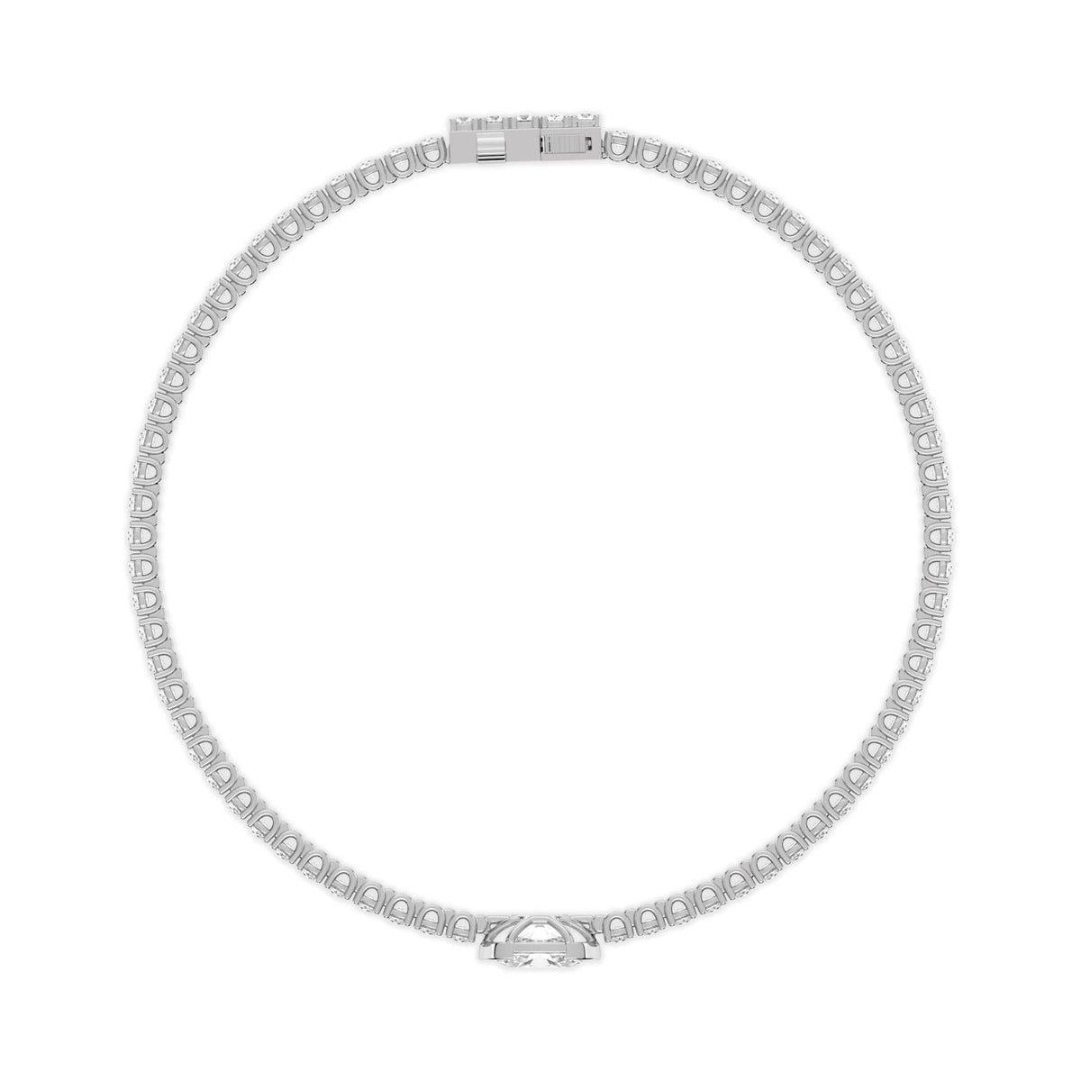 White Gold / 4.81ct Lab Grown Diamond Bracelet