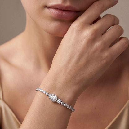 White Gold / 5.06ct Lab Grown Diamond Bracelet
