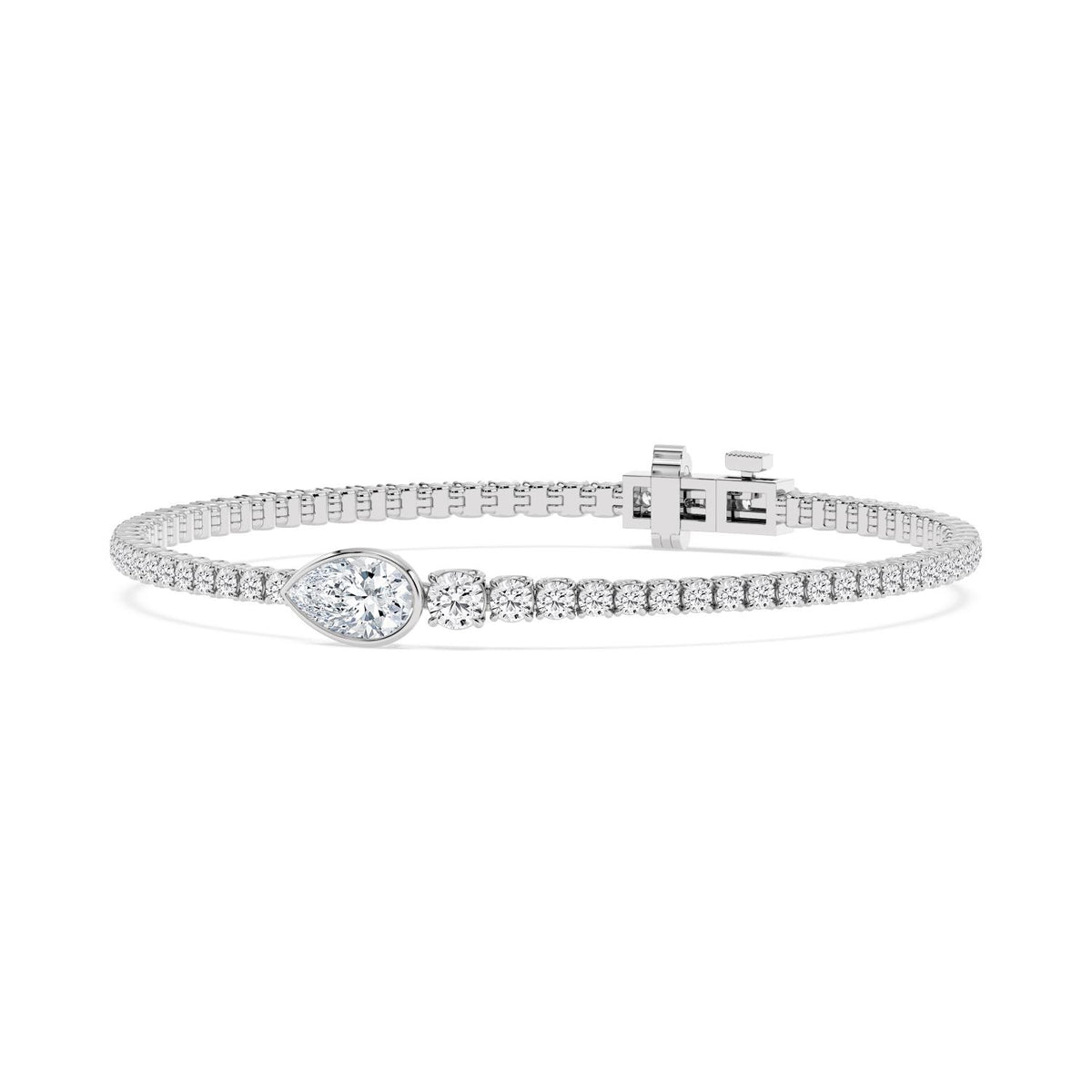 White Gold / 5.06ct Lab Grown Diamond Bracelet