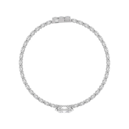 White Gold / 7.75ct Lab Grown Diamond Bracelet