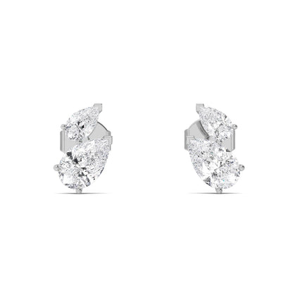 White Gold / 1.89ct Lab Grown Diamond Earrings