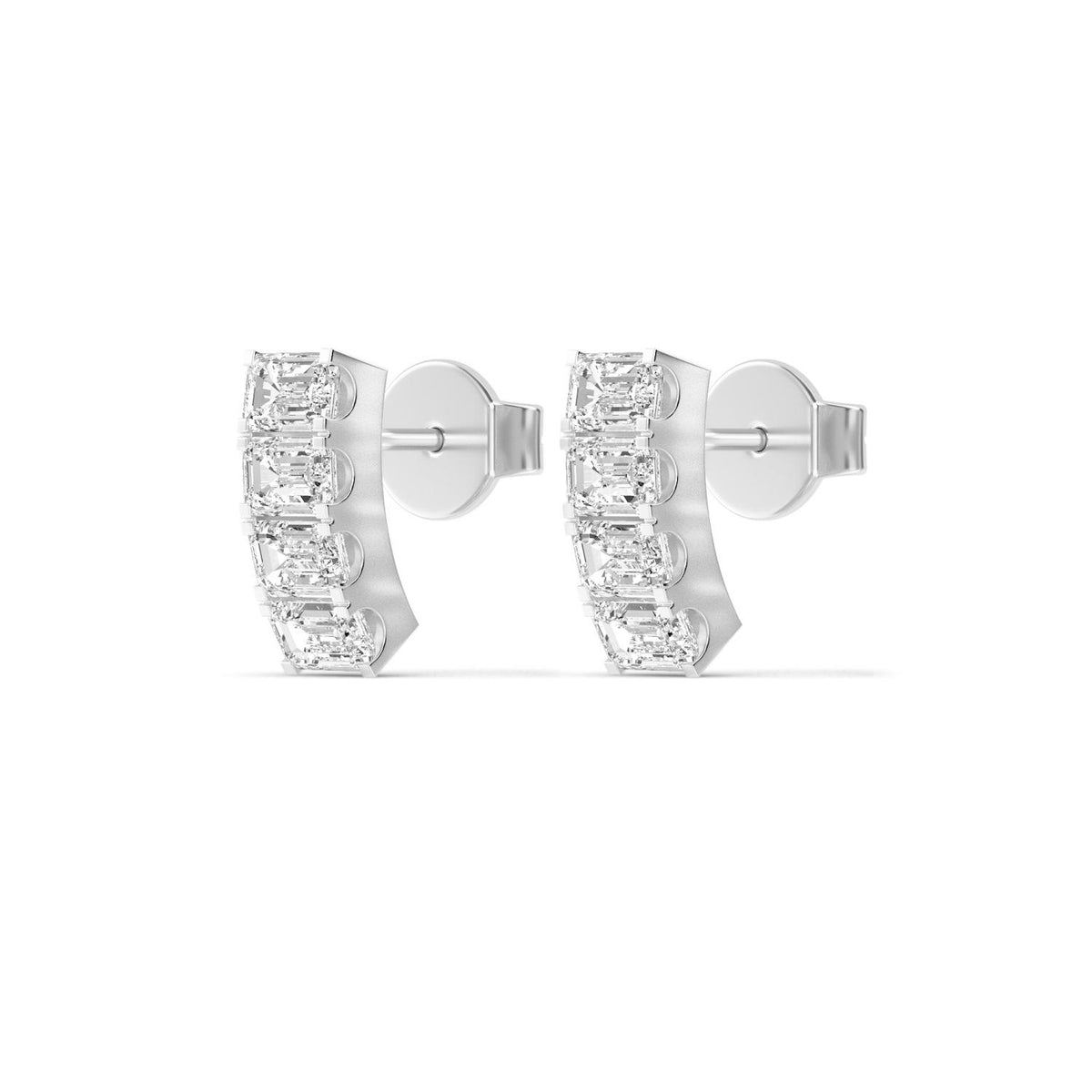 White Gold / 1.59ct Lab Grown Diamond Earrings