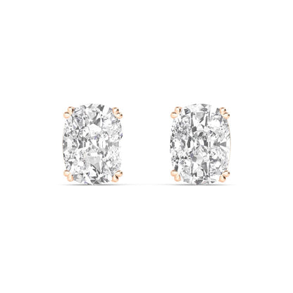 Rose Gold / 6.00ct Lab Grown Diamond Earrings