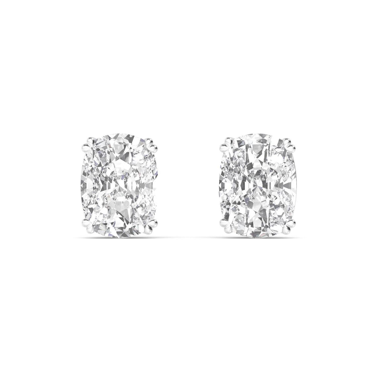 White Gold / 6.00ct Lab Grown Diamond Earrings