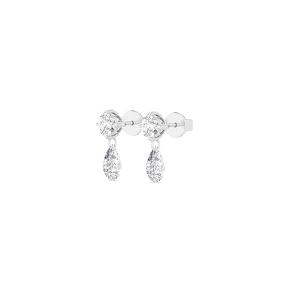 White Gold / 1.81ct Lab Grown Diamond Earrings