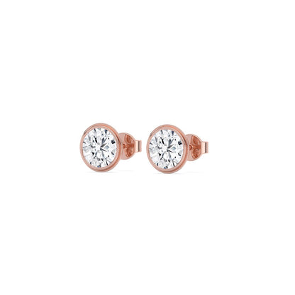 Rose Gold / 3.00ct Lab Grown Diamond Earrings