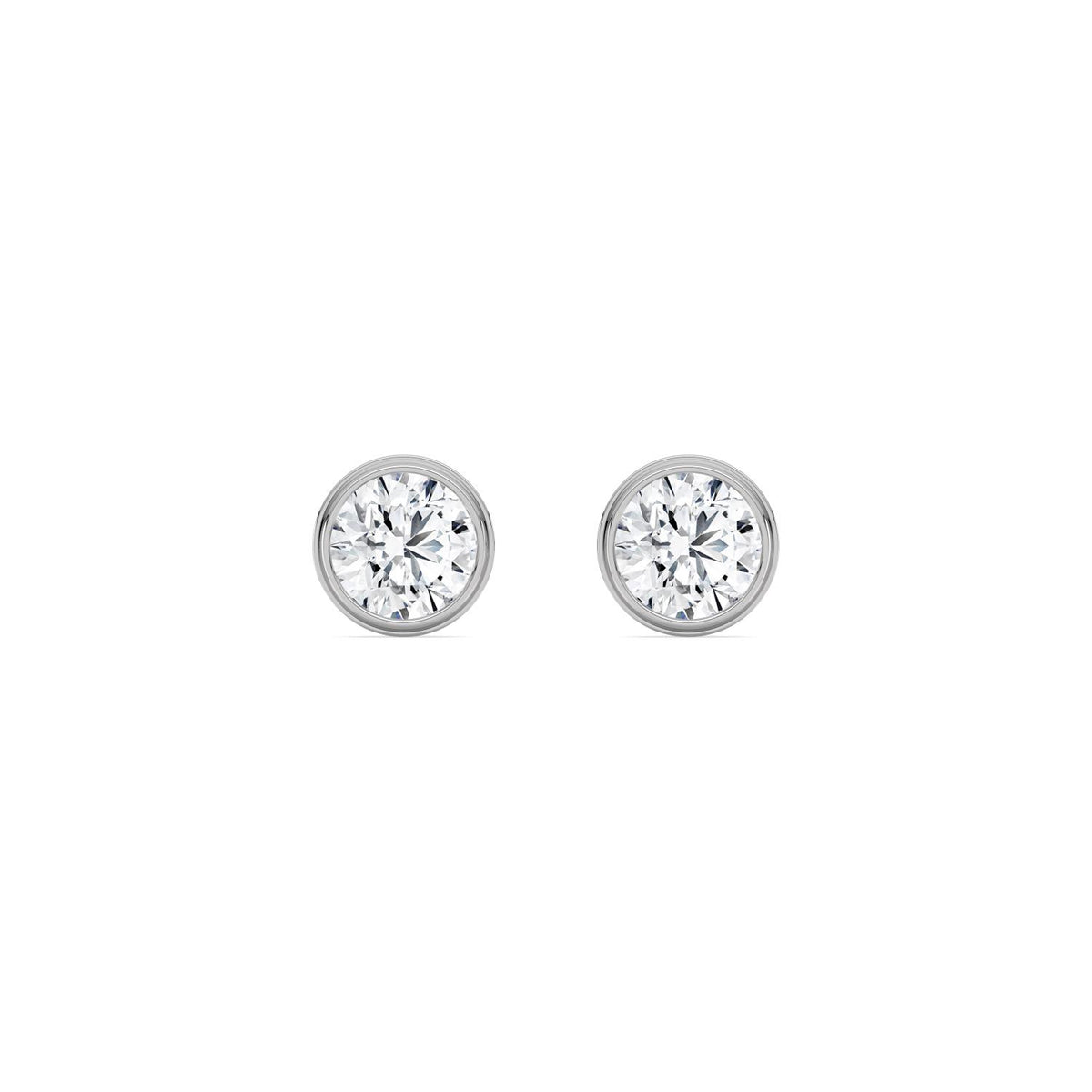 White Gold / 3.00ct Lab Grown Diamond Earrings