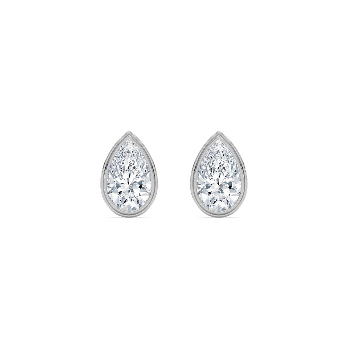 White Gold / 4.00ct Lab Grown Diamond Earrings