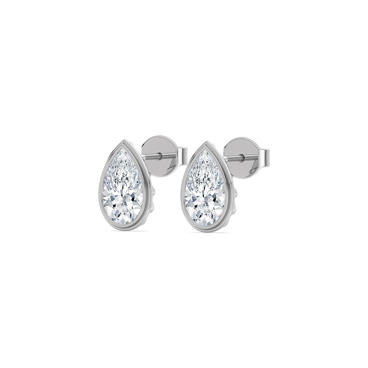 White Gold / 4.00ct Lab Grown Diamond Earrings
