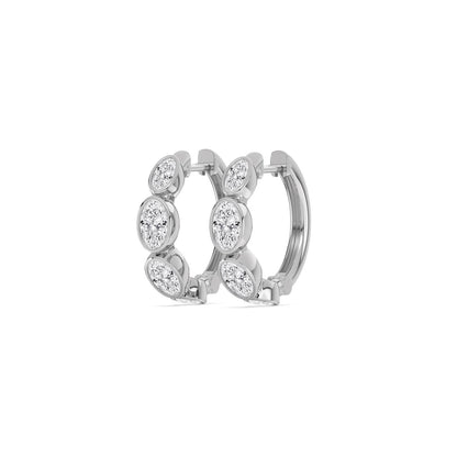 White Gold / 2.37ct Lab Grown Diamond Earrings