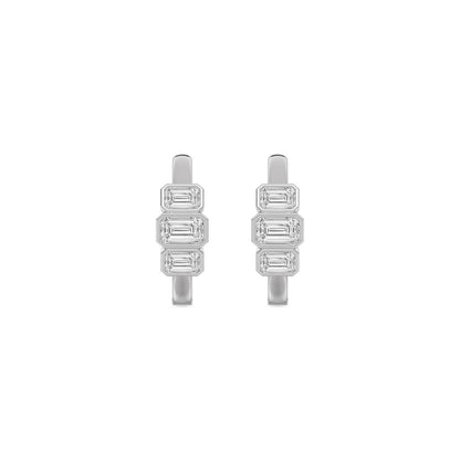 White Gold / 1.46ct Lab Grown Diamond Earrings
