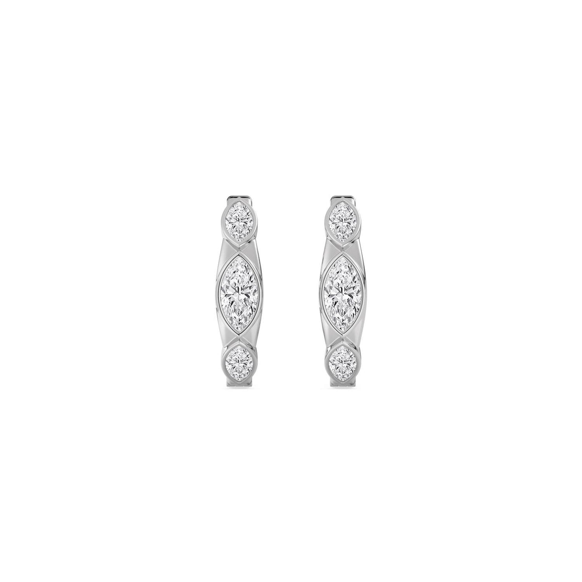 White Gold / 1.20ct Lab Grown Diamond Earrings