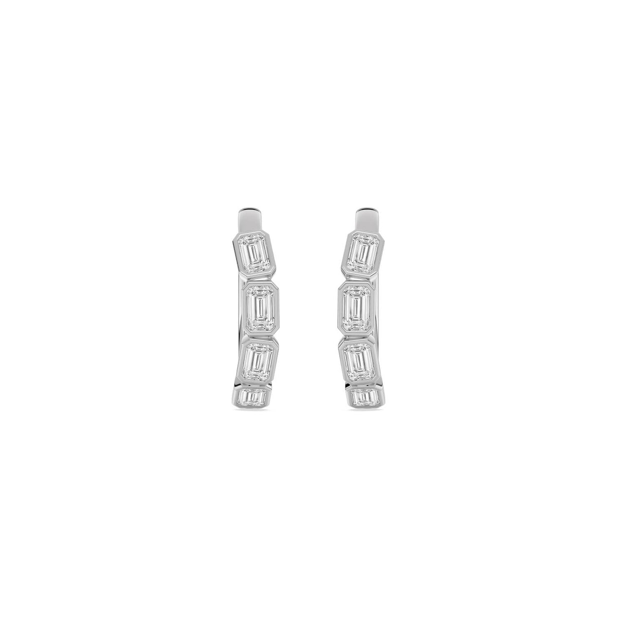 White Gold / 1.34ct Lab Grown Diamond Earrings