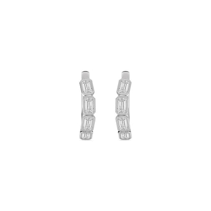 White Gold / 1.34ct Lab Grown Diamond Earrings