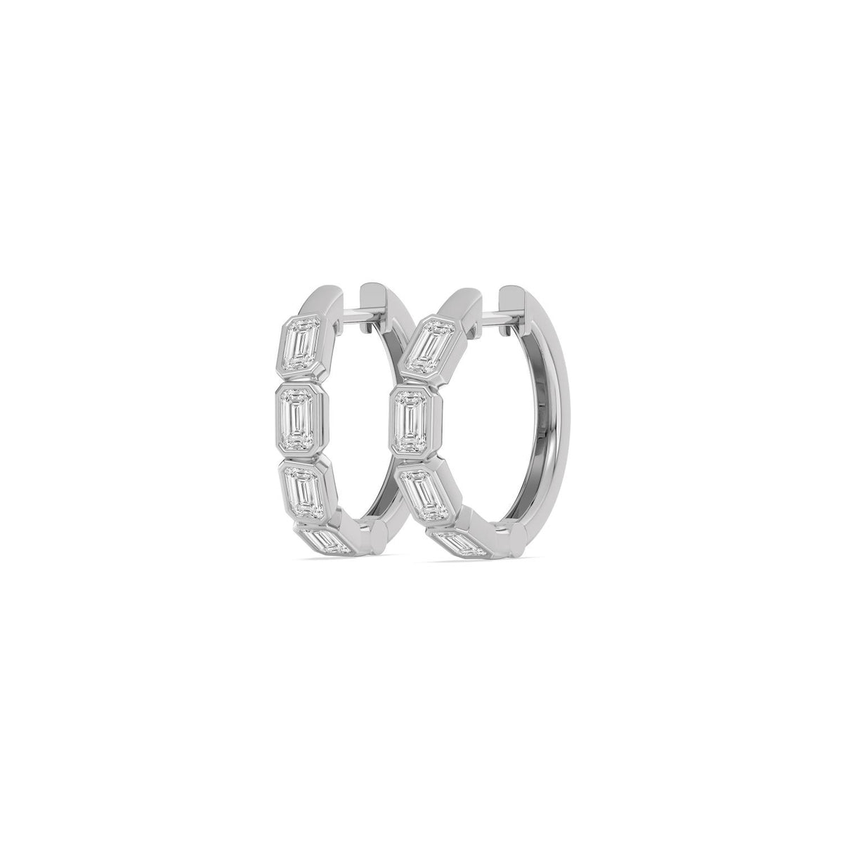 White Gold / 1.34ct Lab Grown Diamond Earrings