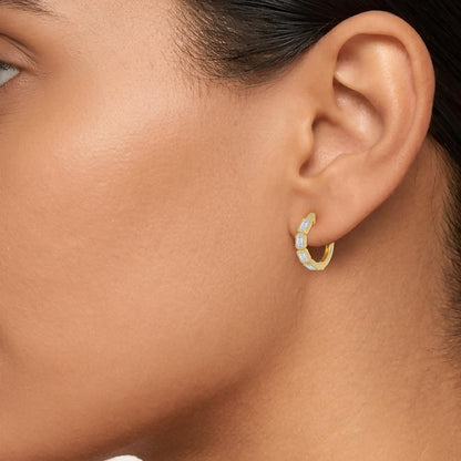 Yellow Gold / 1.34ct Lab Grown Diamond Earrings